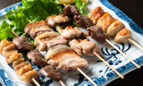 焼きとり盛り合わせ
