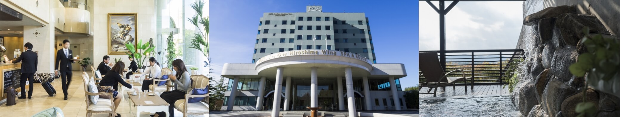 lobby, exterior, bath