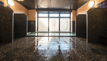 Inside the restaurant