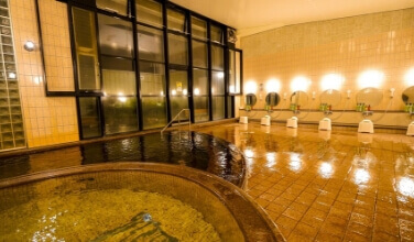 Inside the restaurant