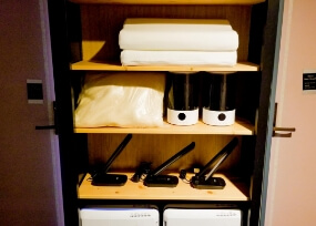 complimentary rental items