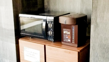 Equipped with a Microwave Corner