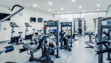 Fully Equipped Gym Available for All