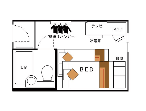 ベッドの高さイメージ