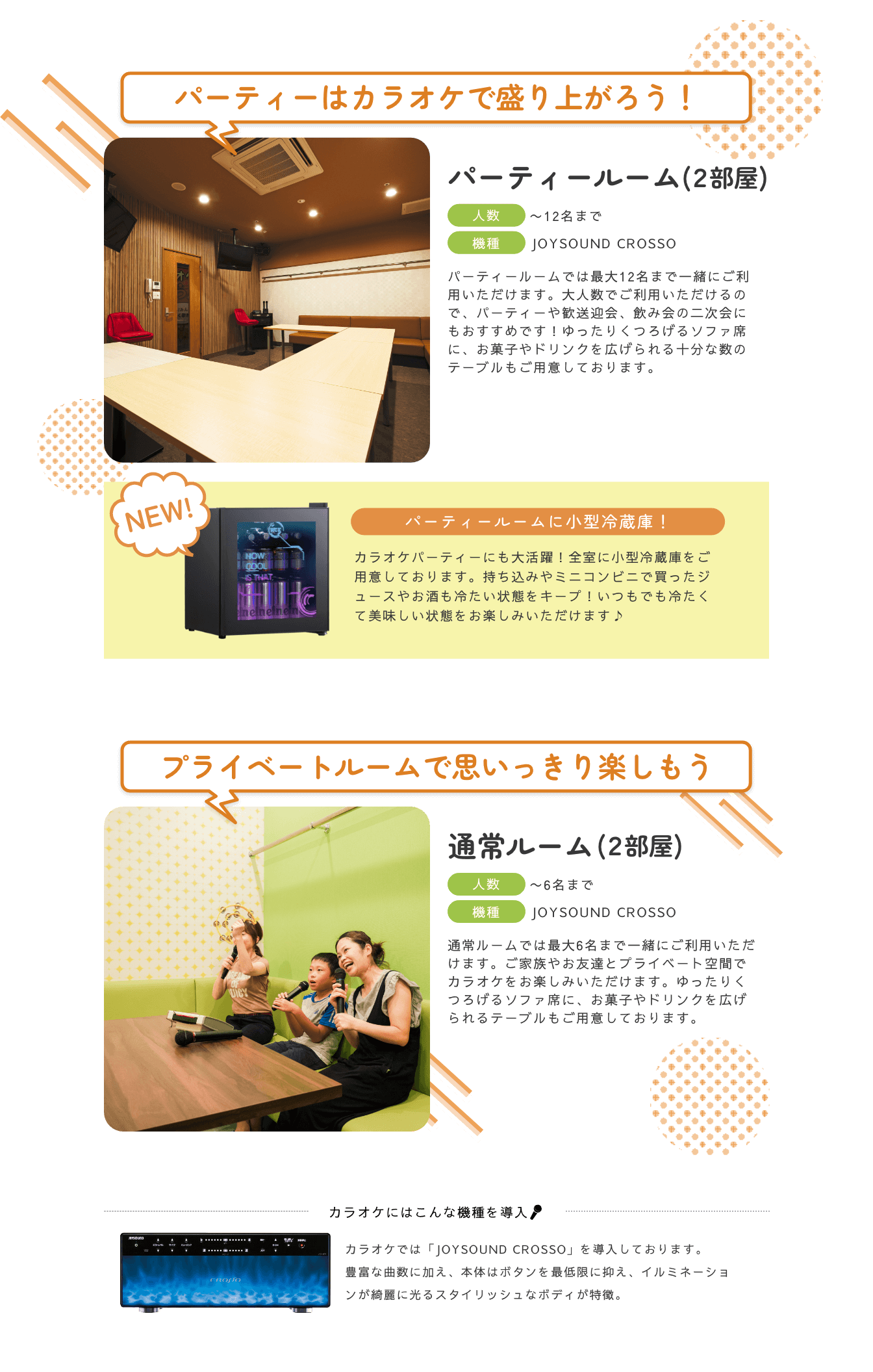 お部屋タイプのイメージ