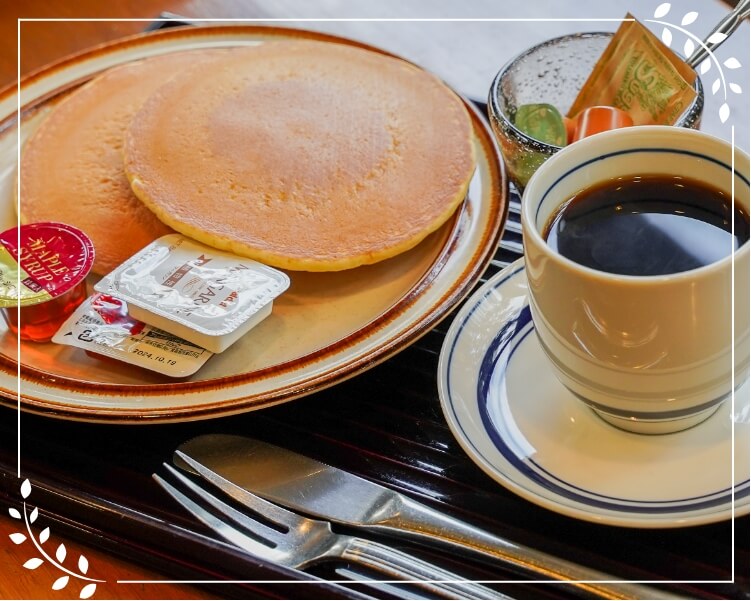 ホットケーキセット