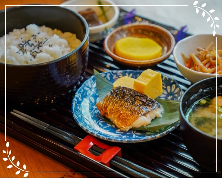 お魚と惣菜の和定食