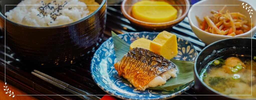 お魚と惣菜の和定食