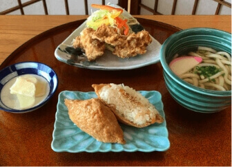 ミニうどん or ミニそば