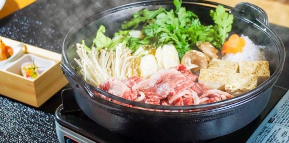 薩州牛すき焼き会席