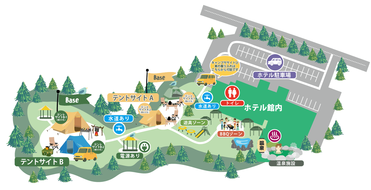 サイトのマップ